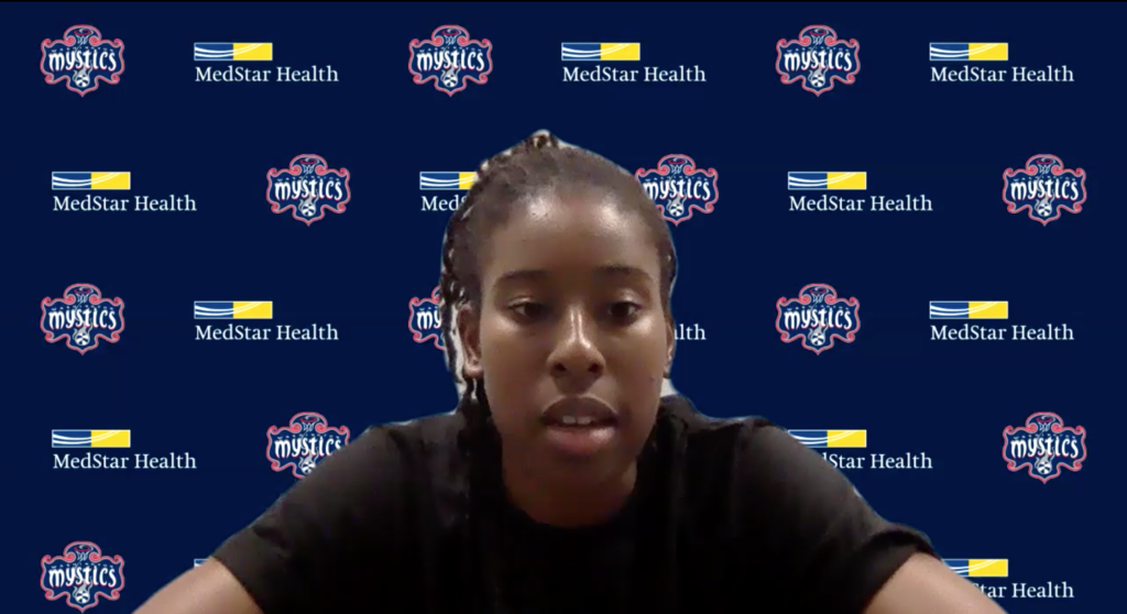 Ariel Atkins, Natasha Cloud lead Washington Mystics' statements on
