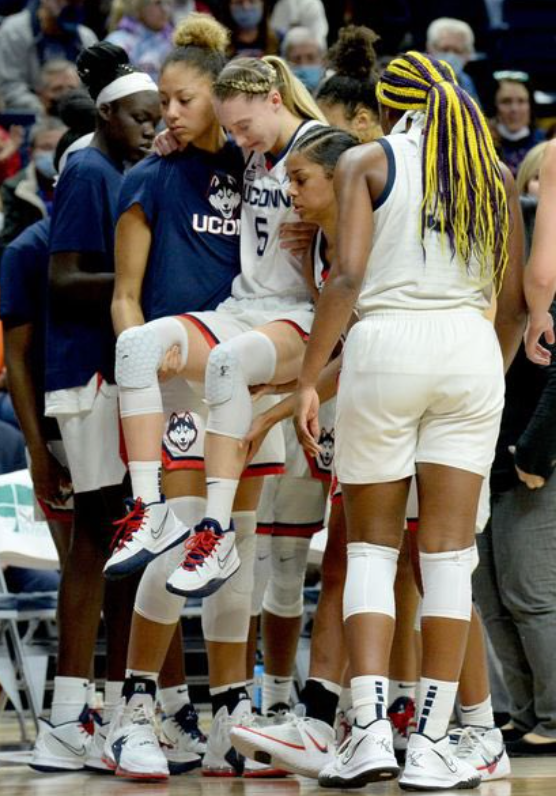 Bueckers helped off the court in UConn win over Irish The Next