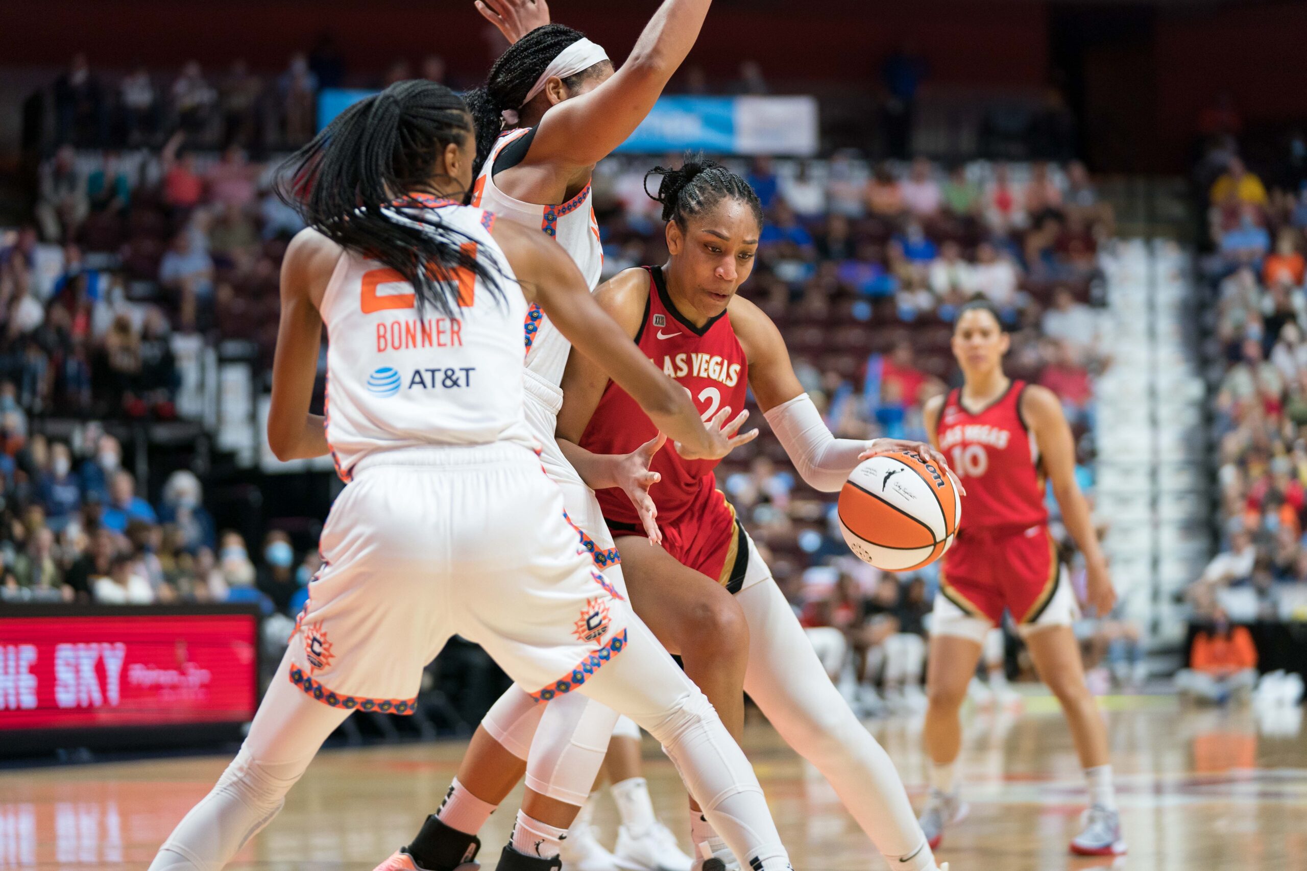 How paint dominance gave the Aces a 20 WNBA Finals lead